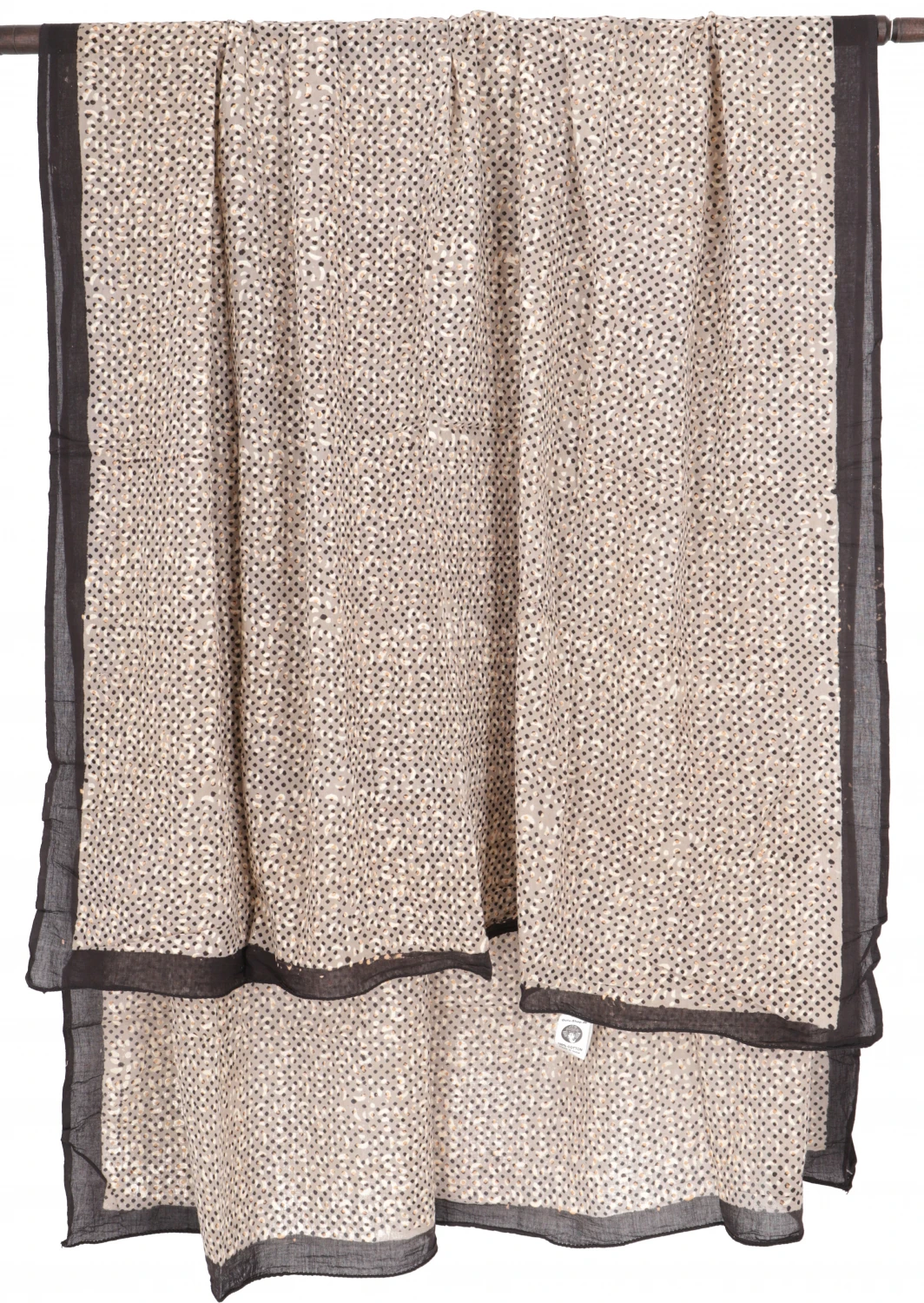 Leichter Pareo, Sarong, Handbedrucktes Baumwolltuch - Farb Kombination 8 - 190x120 Cm 5 Leichter Pareo, Sarong, Handbedrucktes Baumwolltuch - Farb Kombination 8 - 190x120 Cm – Bild 3