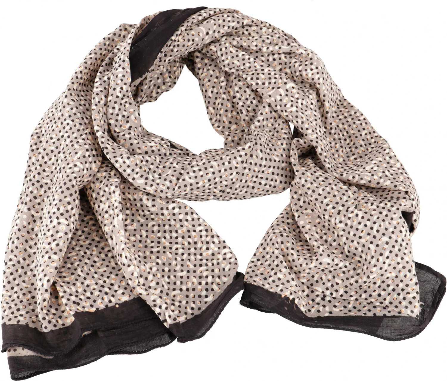 Leichter Pareo, Sarong, Handbedrucktes Baumwolltuch - Farb Kombination 8 - 190x120 Cm 6 Leichter Pareo, Sarong, Handbedrucktes Baumwolltuch - Farb Kombination 8 - 190x120 Cm – Bild 4