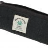 Hanf Stifttasche, Ethno Mäppchen - Schwarz - 9x17 Cm -Modebekleidungsgeschäft 02 21 hanf guerteltasche dez 2019 23