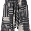 Haremshose, Pluderhose, Pumphose, Aladinhose Ikat - Schwarz -Modebekleidungsgeschäft 02 21 jazz patai 1
