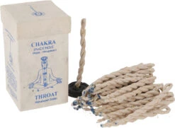 Chakra Incense, Nepal Räucherschnüre - Throat/Himalayan Chedar - 10x5,5x5,5 Cm