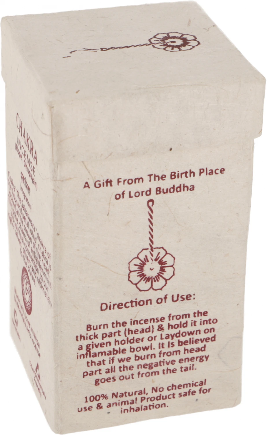 Chakra Incense, Nepal Räucherschnüre - Crown/Frankincense - 10x5,5x5,5 Cm 4 Chakra Incense, Nepal Räucherschnüre - Crown/Frankincense - 10x5,5x5,5 Cm – Bild 2