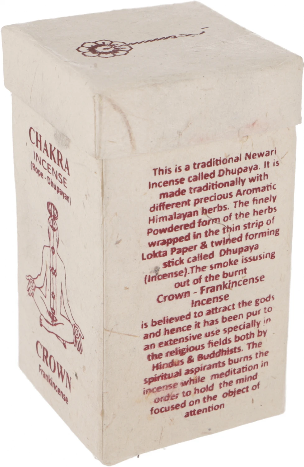 Chakra Incense, Nepal Räucherschnüre - Crown/Frankincense - 10x5,5x5,5 Cm 6 Chakra Incense, Nepal Räucherschnüre - Crown/Frankincense - 10x5,5x5,5 Cm – Bild 4