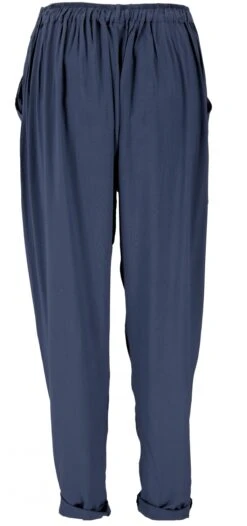 Schmale Hose, Bleistifthose, Sommerhose - Marineblau -Modebekleidungsgeschäft 04 19 thosen einfarbig 10 04 2019 37