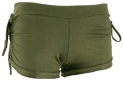 Goa Pantys, Psytrance Hotpants, Bikini Shorts - Olive