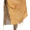 Pashmina-Viskose Schal, Indische Boho Stola Mit Paisley Muster - Mustard - 200x70 Cm -Modebekleidungsgeschäft 05 19 tacrylik schals lal 30