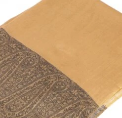 Pashmina-Viskose Schal, Indische Boho Stola Mit Paisley Muster - Mustard - 200x70 Cm -Modebekleidungsgeschäft 05 19 tacrylik schals lal 33