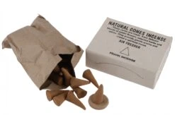 Natural Cones Incense, Natürliche Räucherkegel - Franc Incense