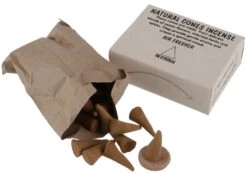 Natural Cones Incense, Natürliche Räucherkegel - Myrrh