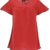 Boho Bluse, Blusenshirt, Sommerbluse - Rostrot -Modebekleidungsgeschäft 08 19 tanepal choice 77