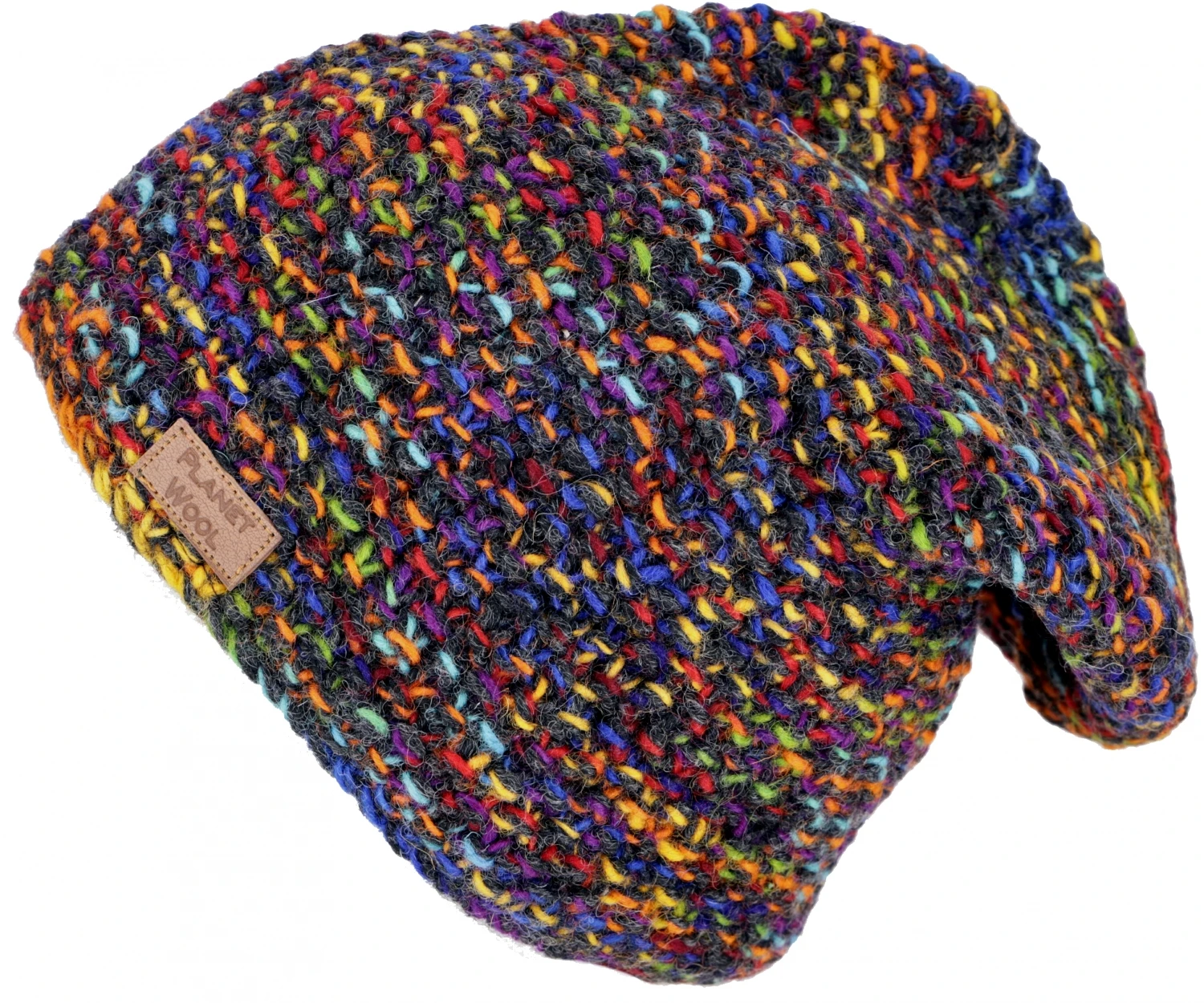 Beanie Mütze, Bunte Strickmütze, Wollmütze,Wintermütze, Nepalmütze - Bunt 3 Beanie Mütze, Bunte Strickmütze, Wollmütze,Wintermütze, Nepalmütze - Bunt
