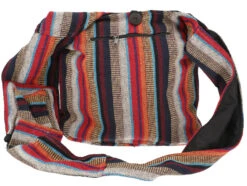 Ethno Schulterbeutel, Nepal Tasche - Modell 6 - 30x30 Cm