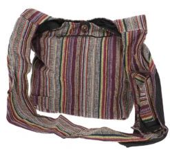 Ethno Schulterbeutel, Nepal Tasche - Modell 7 - 30x30 Cm