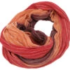 Weicher Loop Schal / Stola, Magic Loopschal, Weste - Rot/orange -Modebekleidungsgeschäft 09 21 wolle 2019 245