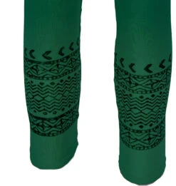 Psytrance Goa Damen Leggings, Bedruckte Tribal Yoga Leggings - Smaragdgrün -Modebekleidungsgeschäft 0958dda498c22d8dd4141a5777f90092