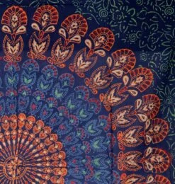 Leichter Mandala Pareo, Sarong, Handbedrucktes Baumwolltuch, Wandbehang - Modell 6 - 160x100 Cm -Modebekleidungsgeschäft 0bfebbf1e21f9bfd0bd8f9c21515871f