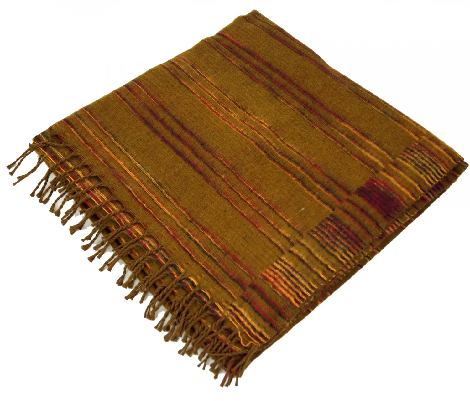 Weicher Goa Schal / Stola, Schultertuch, Flauschige Decke- Senf - 200x100 Cm 5 Weicher Goa Schal / Stola, Schultertuch, Flauschige Decke- Senf - 200x100 Cm – Bild 3