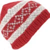 Wollmütze Aus Nepal, Handgestrickte Mütze, Strickmütze, Wintermütze - Rot -Modebekleidungsgeschäft 11 21 wolle 2021 140