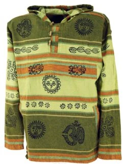 Goa Kapuzenshirt, Baja Hoody Nepalhoodie - Lemon