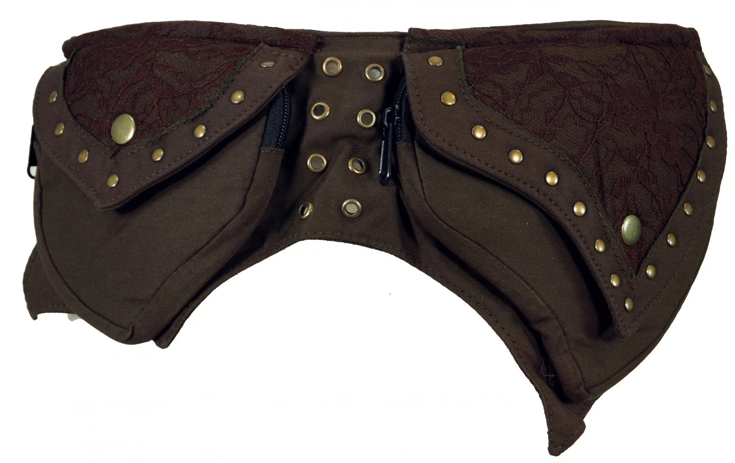 Festival Ethno Sidebag, Gürteltasche, Elfen Bauchtasche - Coffee 3 Festival Ethno Sidebag, Gürteltasche, Elfen Bauchtasche - Coffee