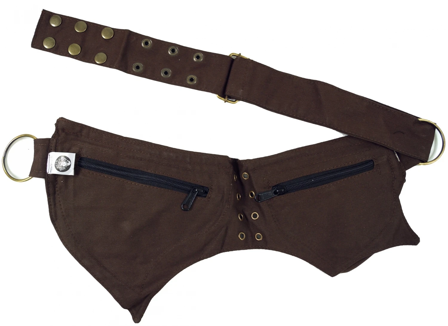 Festival Ethno Sidebag, Gürteltasche, Elfen Bauchtasche - Coffee 7 Festival Ethno Sidebag, Gürteltasche, Elfen Bauchtasche - Coffee – Bild 5