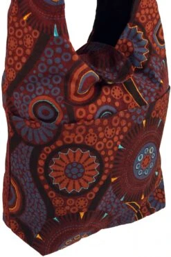 Sadhu Bag, Shopper, Schulterbeutel - Braun - 35x35x25 Cm -Modebekleidungsgeschäft 15 03 17dsc00265