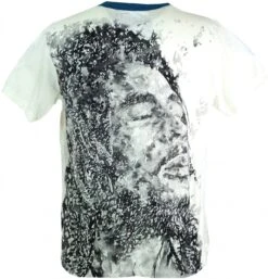 Weed T-Shirt - Bob Marley Weiß -Modebekleidungsgeschäft 15 03 17dsc01117