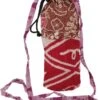 Wasserflaschen Tasche, Batik Patchwork Flaschenhalter Ethno - Rosa/rot -Modebekleidungsgeschäft 15 05 20 bekleidung bali 2020 111