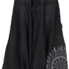 Haremshose Pluderhose,Pumphose Mit Mandala, Aladinhose Aus Baumwolle - Schwarz -Modebekleidungsgeschäft 15 05 20 hemden nepal 79