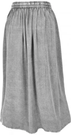 Bestickter Boho Hippierock, Indischer Maxirock - Grau/Design 9 -Modebekleidungsgeschäft 15 05 20 puneet 2020 30