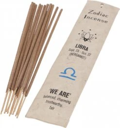 Horoskop Räucherstäbchen, Natürliches Sternzeichen Räucherwerk - Waage/Bergamotte