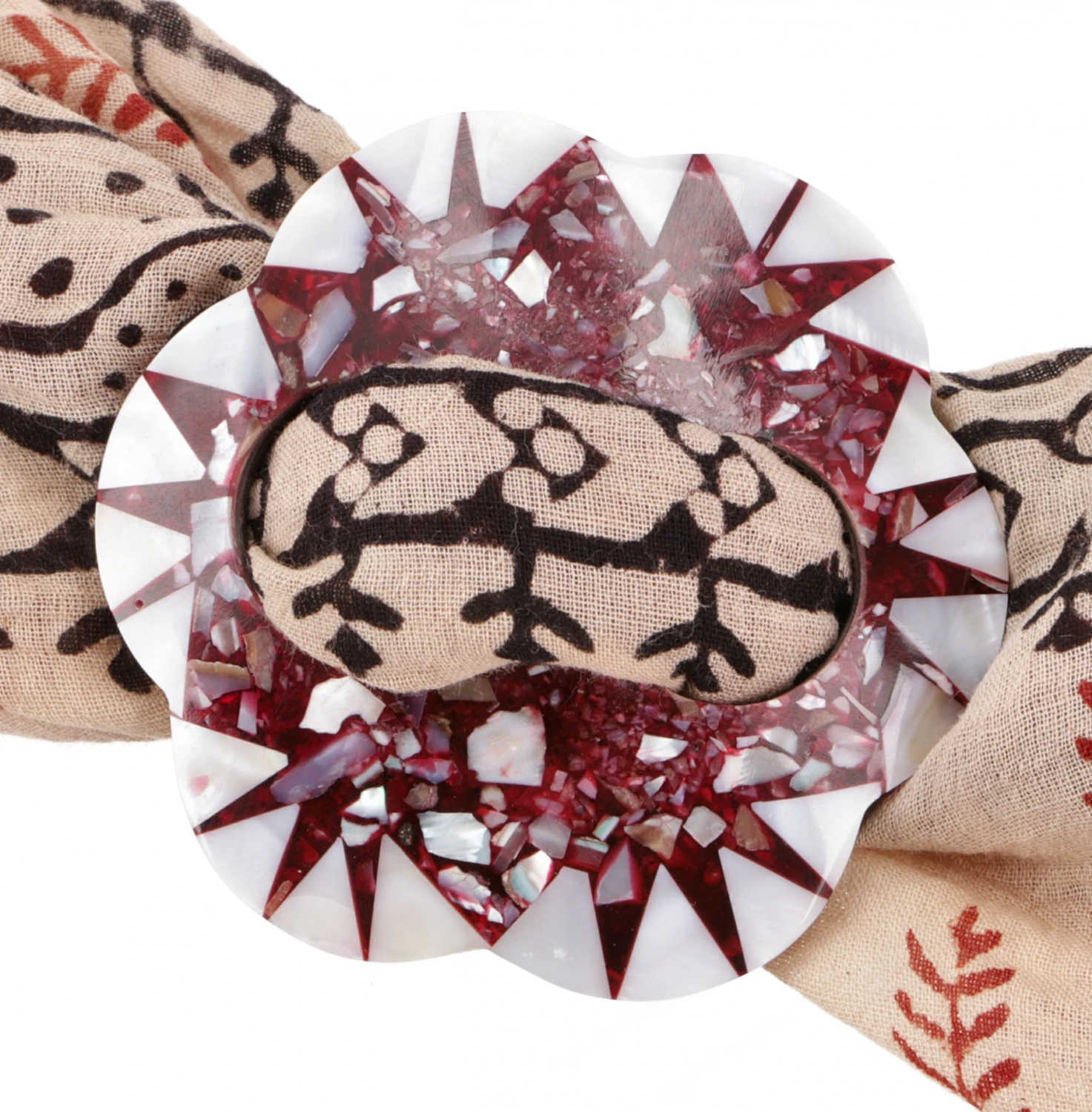 Bali Sarong Schnalle Aus Perlmutt, Pareo Verschluss, Tuch Schnalle - Modell 7 - 6x6 Cm 5 Bali Sarong Schnalle Aus Perlmutt, Pareo Verschluss, Tuch Schnalle - Modell 7 - 6x6 Cm – Bild 3