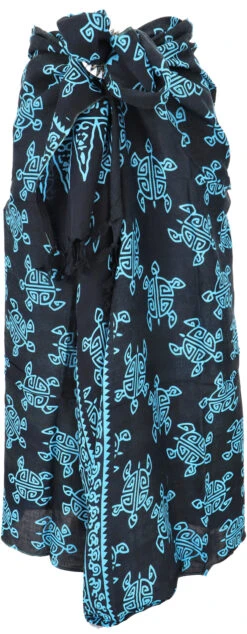 Bali Batik Sarong, Wandbehang, Wickelrock, Sarongkleid, Strand Tuch - Design 2/schwarz - 160x100 Cm -Modebekleidungsgeschäft 24940 sarongs 2023 93