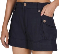 Shorts Boho-chic, Kurze Hose - Schwarz -Modebekleidungsgeschäft 25606 3 29 20234055 ago1366