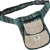 Hanf Ethno Sidebag, Nepal Gürteltasche - Modell 11 - 25x20x4 Cm -Modebekleidungsgeschäft 283 09 6102020 20kaschi batiktuecher kashi und pantys 39
