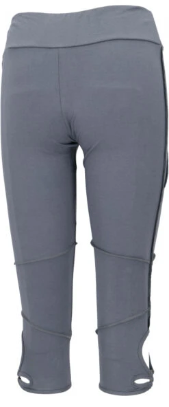 3/4 Damen Leggings, Psy Trance Goa Leggings, Yogahose - Taubengrau -Modebekleidungsgeschäft 28766 3 21 22manu 2022 90