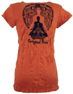 Sure T-Shirt Meditation Buddha - Rostorange -Modebekleidungsgeschäft 3 18dsc01944