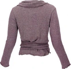 Wickelshirt, Baumwollstrick Pullover, Wickeljacke - Altrosa 12 Wickelshirt, Baumwollstrick Pullover, Wickeljacke - Altrosa -Modebekleidungsgeschäft 3 21 22ram neu 148