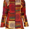 Goa Patchwork Kurzmantel, Boho Hippie Jacke - Rostorange 1 Goa Patchwork Kurzmantel, Boho Hippie Jacke - Rostorange -Modebekleidungsgeschäft 3 21 f 19 12 jacke nepal 3