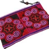 Geldbeutel/Kosmetiktäschchen Mit Folklore Stickerei - Rot/pink - 14x9 Cm -Modebekleidungsgeschäft 31903 123taschen thailand 2023 187