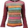 Langarmshirt Regenbogen Bordeauxrot - Modell 8 1 Langarmshirt Regenbogen Bordeauxrot - Modell 8 -Modebekleidungsgeschäft 32745 3 29 223kleidertops bhawani 183