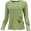 Langarmshirt Spirale - Grün -Modebekleidungsgeschäft 32747 3 29 20234055rose botique 2022 127