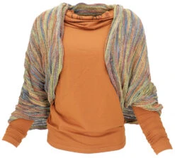 Weicher Loop Schal / Stola, Magic Loopschal, Weste - Bunt -Modebekleidungsgeschäft 33104 11 2133 1359rewas 2022 88