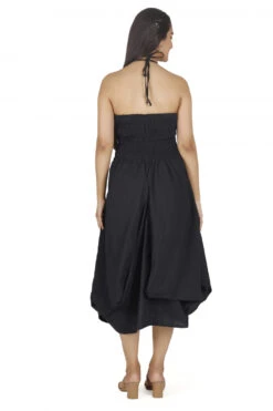 Langes Sommerkleid Hippie Chic - Schwarz -Modebekleidungsgeschäft 33358 h 22 ago0687