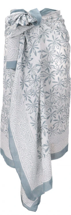 Leichter Pareo, Sarong, Handbedrucktes Baumwolltuch - Farb Kombination 28 - 190x120 Cm 5 Leichter Pareo, Sarong, Handbedrucktes Baumwolltuch - Farb Kombination 28 - 190x120 Cm -Modebekleidungsgeschäft 33422 3 29 20234055desert garments duenne tuecher 327