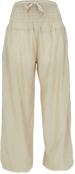 Muckhose, Aladinhose Mit Breitem Bund - Beige