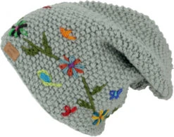 Beanie Mütze, Bestickte Strickmütze, Nepalmütze, Wintermütze - Aqua - 28 Cm -Modebekleidungsgeschäft 33813 3 th 202340559x1jm bag 2023 5