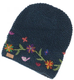 Beanie Mütze, Bestickte Strickmütze, Nepalmütze, Wintermütze - Petrol - 28 Cm -Modebekleidungsgeschäft 33814 3 th 202340559x1jm bag 2023 3