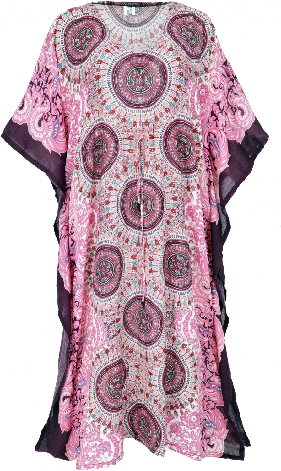 Ponchokleid, Kaftan, Maxikleid, Strandkleid - Pink 3 Ponchokleid, Kaftan, Maxikleid, Strandkleid - Pink