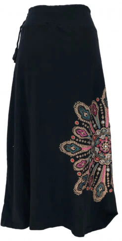 Maxirock, Langer Rock Mandala, Boho Rock - Schwarz/beige 7 Maxirock, Langer Rock Mandala, Boho Rock - Schwarz/beige -Modebekleidungsgeschäft 34363 3 th 202340559x1overall dilip babu 184